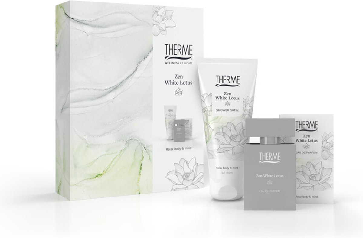 Goedkoopste 3x Therme Parfum Geschenkset Zen White Lotus 1 set