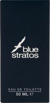 3x Blue Stratos Vapo Eau de Toilette Spray 50 ml