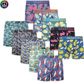 Heren Boxershorts - 10-Pack Wijde en Strakke - 002 - XXL