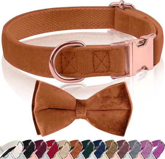 Lionet Paws Bowtie Halsband - Comfortabele Zijden Halsband met