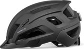 CUBE Casque de vélo Cinity - Casque tout terrain - Construction In-mold - Filet anti-insectes - Pare-soleil amovible - 49-55 cm - Taille S - Zwart