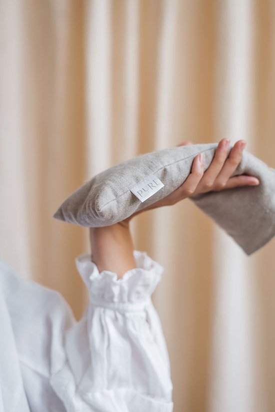 Weight bag natuurlijk linnen - Pure van Merkloos — afbeelding 2