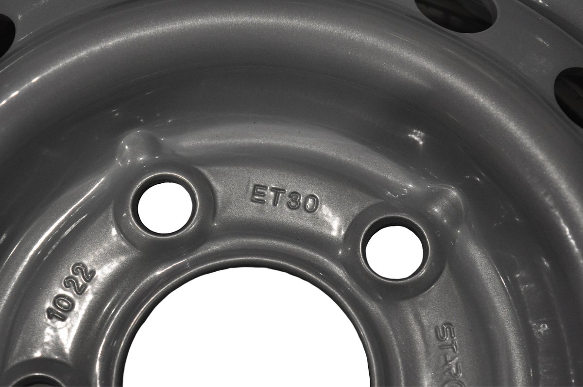Stalen velg UNITRAILER zwart 5.5Jx14H2 5x112 ET:30 voor aanhanger - UNITRAILER