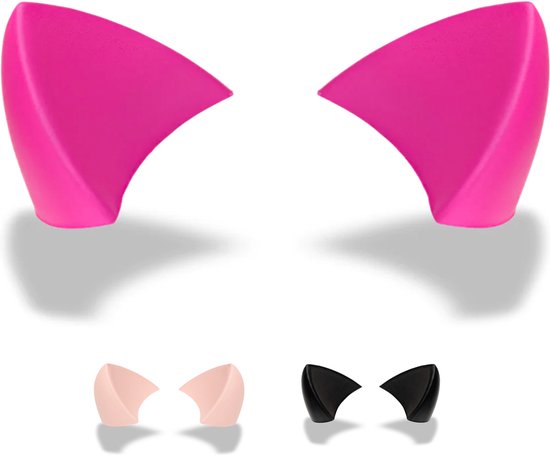 Oreilles De Chat Collantes Pour Casque De Moto, Accessoires De