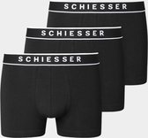 Schiesser 95/5 Organic Heren Shorts - Zwart - 3 pack - Maat XL