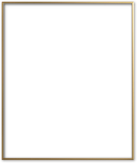 Moderne Lijst 70x90 cm Goud - Rose