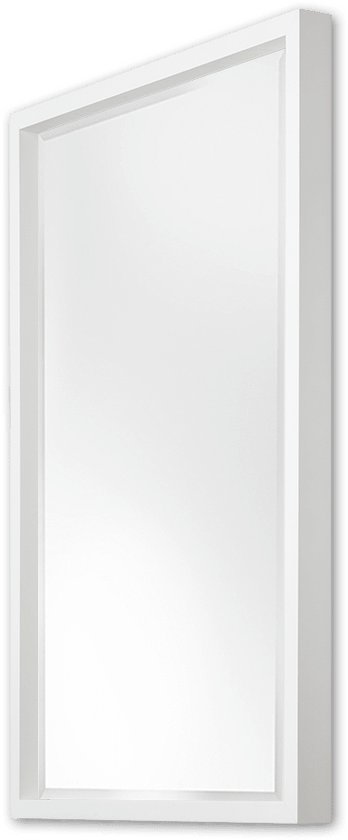 Moderne Spiegel 94x124 cm Wit - Sienna