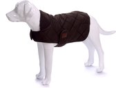 Dogs&Co Honden Winterjas Zwart Quilt Maat S Ruglengte 43cm Borstomvang 45-50cm