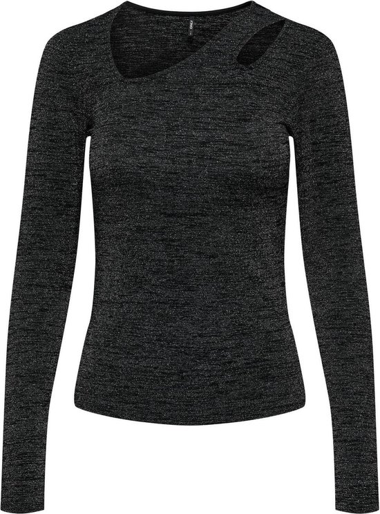 Only T-shirt Onlroma L/s Shine Cut-out Top Jrs 15311748 Dames