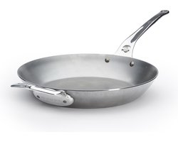 de Buyer Mineral B Pro Koekenpan Ø 32 cm – Plaatstaal – PFAS-vrij – Geschikt voor Inductie – Made in France