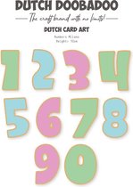 Dutch Doobadoo Card Art Nummers 0-9 470.784.265 (09-23)