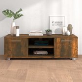 The Living Store Tv-meubel - Trendy Design - 110 x 40 x 35 cm - Gerookt eiken