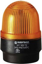 Werma Signaltechnik Signaallamp WERMA Signaltechnik 202.300.55 Geel Flitslicht 24 V/DC