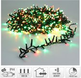 Éclairage de Noël Microcluster - 400 LED - 8m - trois tons traditionnels - Fonctions lumineuses - Extérieur Intérieur