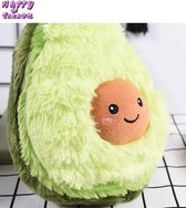 Happy Trendz® Avocado Knuffel Deluxe - Pluche Knuffels - Zijdezachte Avocado - Ideaal cadeau voor kinderen of voor Jezelf - 20 cm