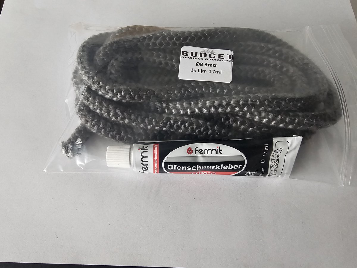 Kachelband 20 x 3 mm - lengte prijs per meter - wit - Haardhuys