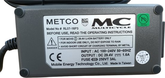 Batterie 36V 10Ah LI batterie de remplacement avec chargeur pour vélo  électrique pedelec e-bike