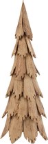 J-Line Kerstboom - hout - naturel - medium