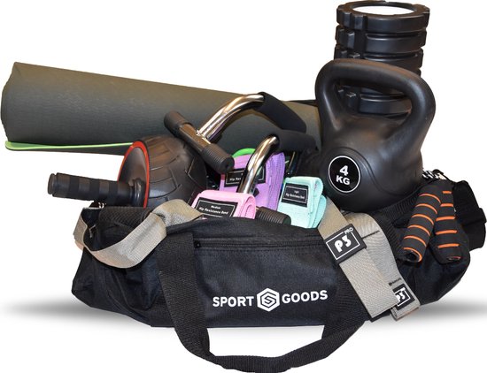 Sport-Goods Sporttas - Fitness - Zwart