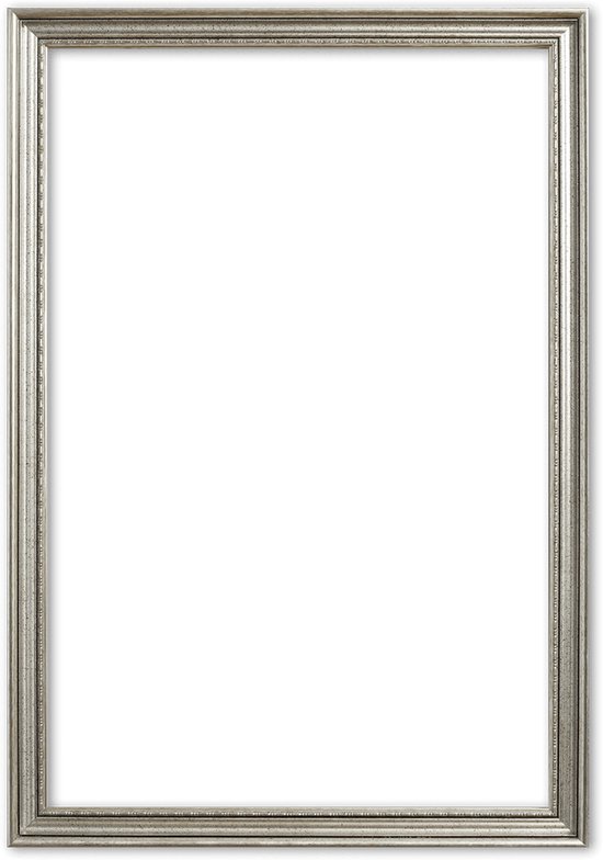 Cadre Classique 60x80 cm Argent - Charlotte