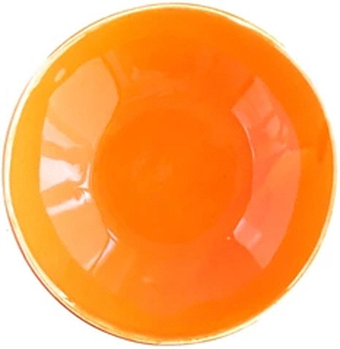 Val Pottery Foolish bowl D20cm H6cm Brekky orange