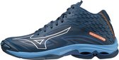 Mizuno Wave Lightning Z7 Mid - Sportschoenen - Volleybal - Indoor - blauw maat 37