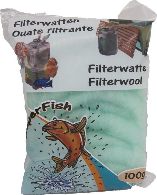 Superfish filterwatten grof groen - 100 gr
