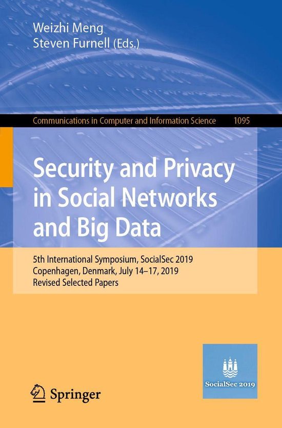 Springer Nature Proceedings Computer Science - Security and  ... - cover