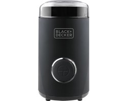 Black+Decker BXCG150E elektrische koffiemolen - Mat zwart