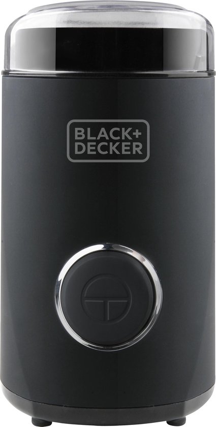 Eindeloos Bulk Plantage Black+Decker BXCG150E elektrische koffiemolen - Mat zwart | bol.com