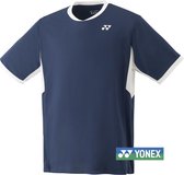 Yonex heren teamwear sportshirt - navy blauw - maat L