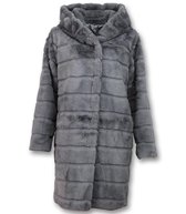 Gentile Bellini Bontjas Dames – Parka – Grijs