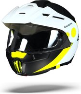 Schuberth E1 Gravity Geel Systeemhelm - Motorhelm - Maat M