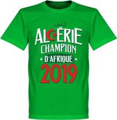 Algerije Afrika Cup 2019 Winners T-Shirt - Groen - S