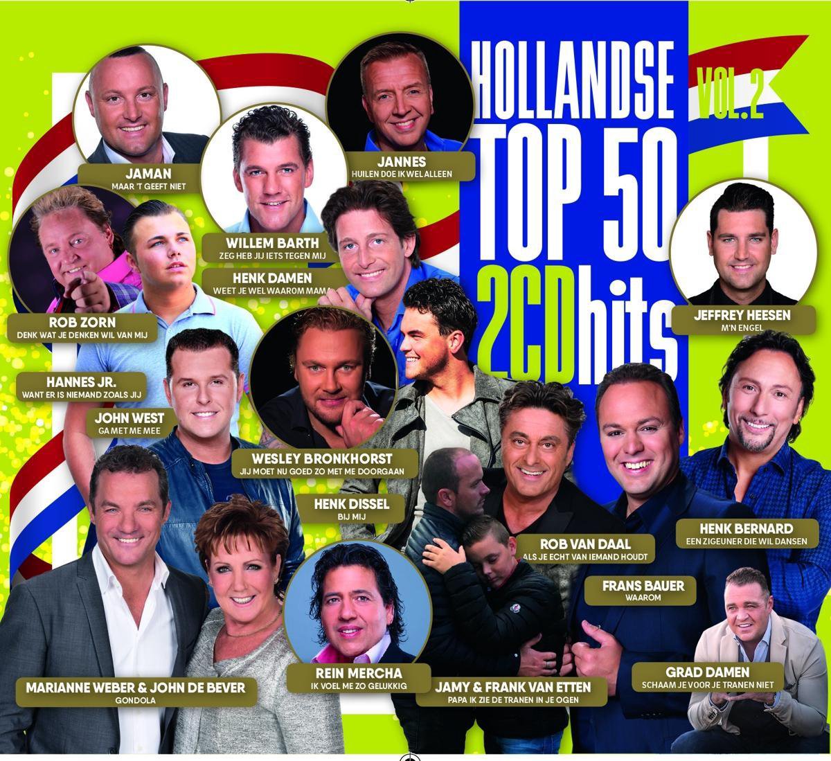 Hollandse Hits Top 50 Deel 2 (2CD)
