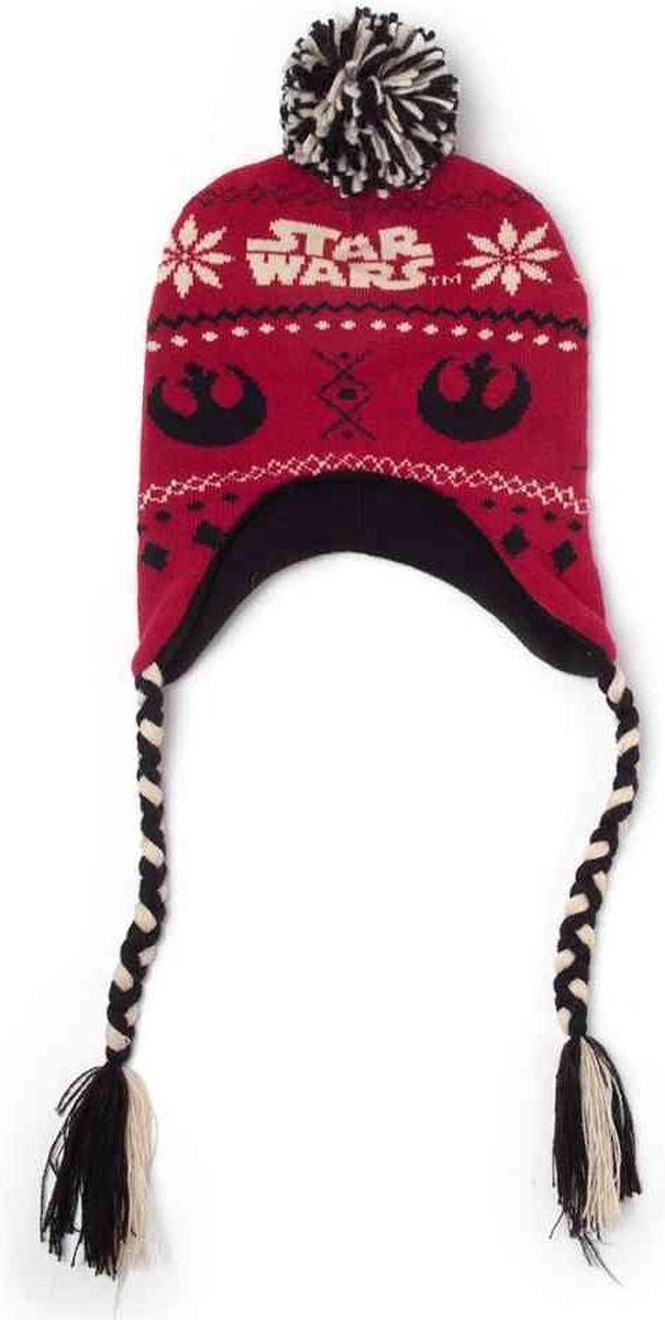 Star Wars Laplander Winter Ski Beanie Rood - Officiële Merchandise-Star Wars 1