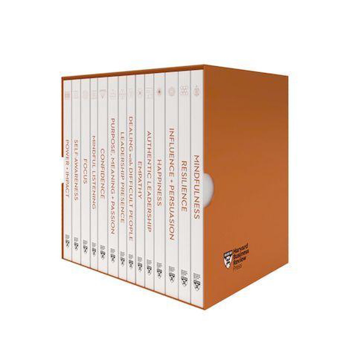 Omslag van HBR Emotional Intelligence Series - HBR Emotional Intelligence Ultimate Boxed Set (14 Books) (HBR Emotional Intelligence Series)