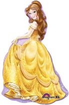 Belle en het Beest - Disney - XL Groot - 99 cm - Beauty and the Beast - Incl. Opblaasrietje