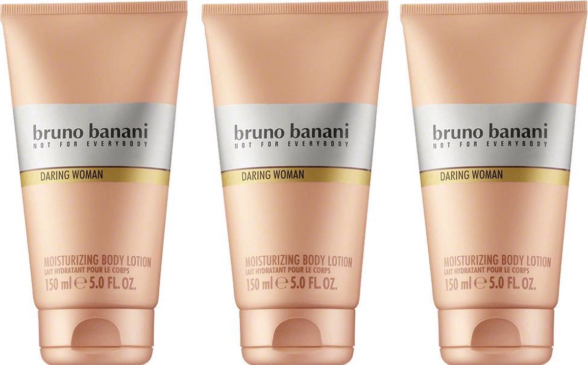 Bruno Banani Body lotion Daring Woman - 3 x 150 ml | bol.com
