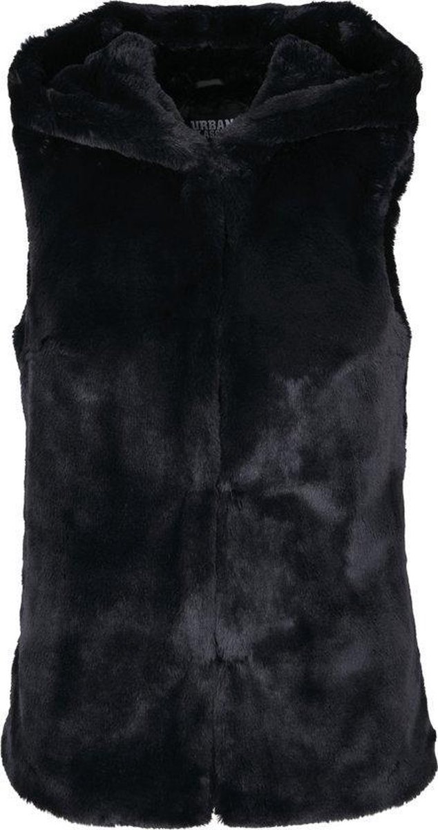 Hooded Faux Vest zwart | bol.com