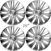 Wieldoppen SEPANG-S 16 inch zilver (set a 4 stuks in doos)