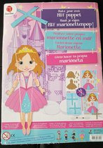 Maak je eigen MDF Marionettepop, Prinses