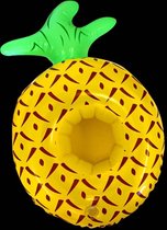 Opblaas ananas bekerhouder, inflatables, pineapple - 6 stuks
