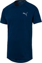 PUMA Evostripe Tee Shirt Heren - Gibraltar Sea - Maat XL