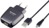 VOLTCRAFT SPS2100m USB-oplader Thuis Uitgangsstroom (max.) 2100 mA 1 x USB, Micro-USB Geschikt voor Raspberry Pi 2