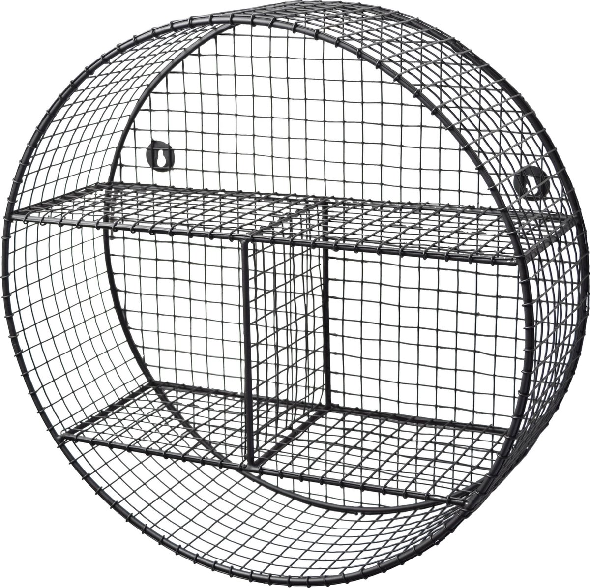 LOFT42 Gaas Wandrek Rond Small Zwart - Metaal - Ø40