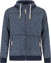Life-Line Kumbati Heren Gevoerde Fleece Jas Blauw Melange - XL