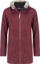 Life-Line Tauri Dames Fleece Parka Bordeaux - 46