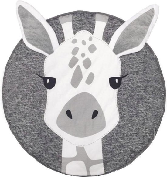 Tapis de jeu Skodie girafe - 200x150 cm - XXL - Extra épais - Avec