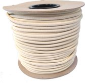 Elastisch Touw - zand - 8mm - elastiek per meter